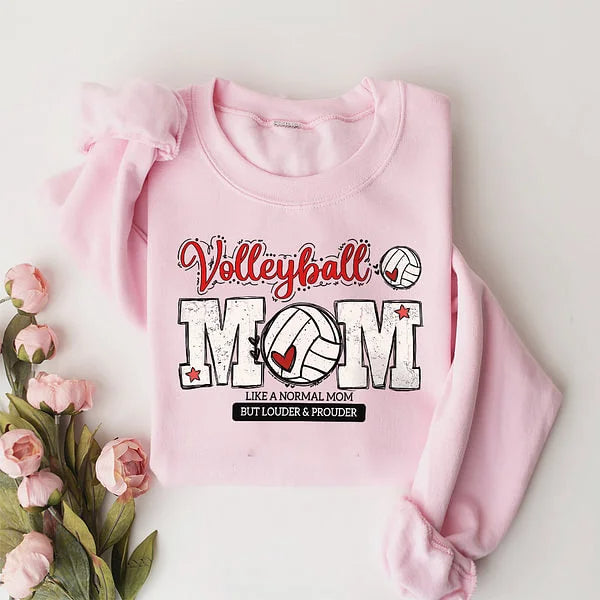 Personalized Colorful Ball Sport Mom Like A Normal Mom Sweatshirt