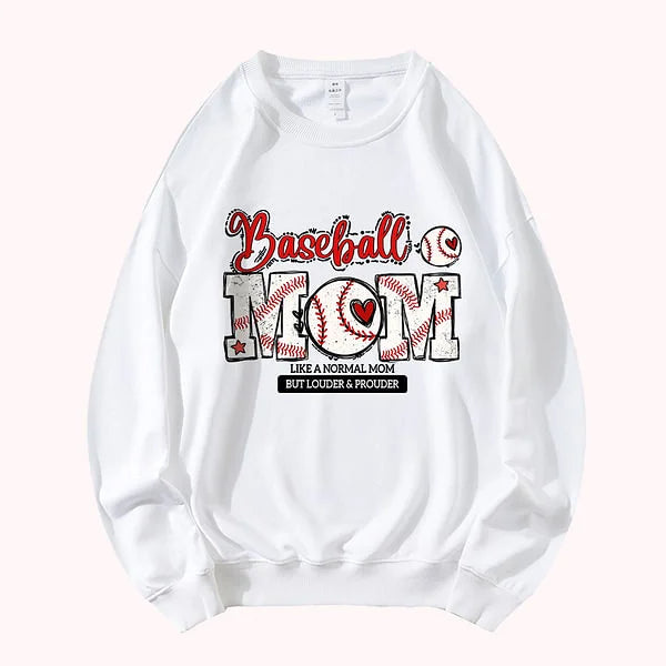 Personalized Colorful Ball Sport Mom Like A Normal Mom Sweatshirt