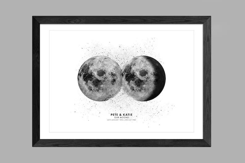 Custom Couple Moon Phase