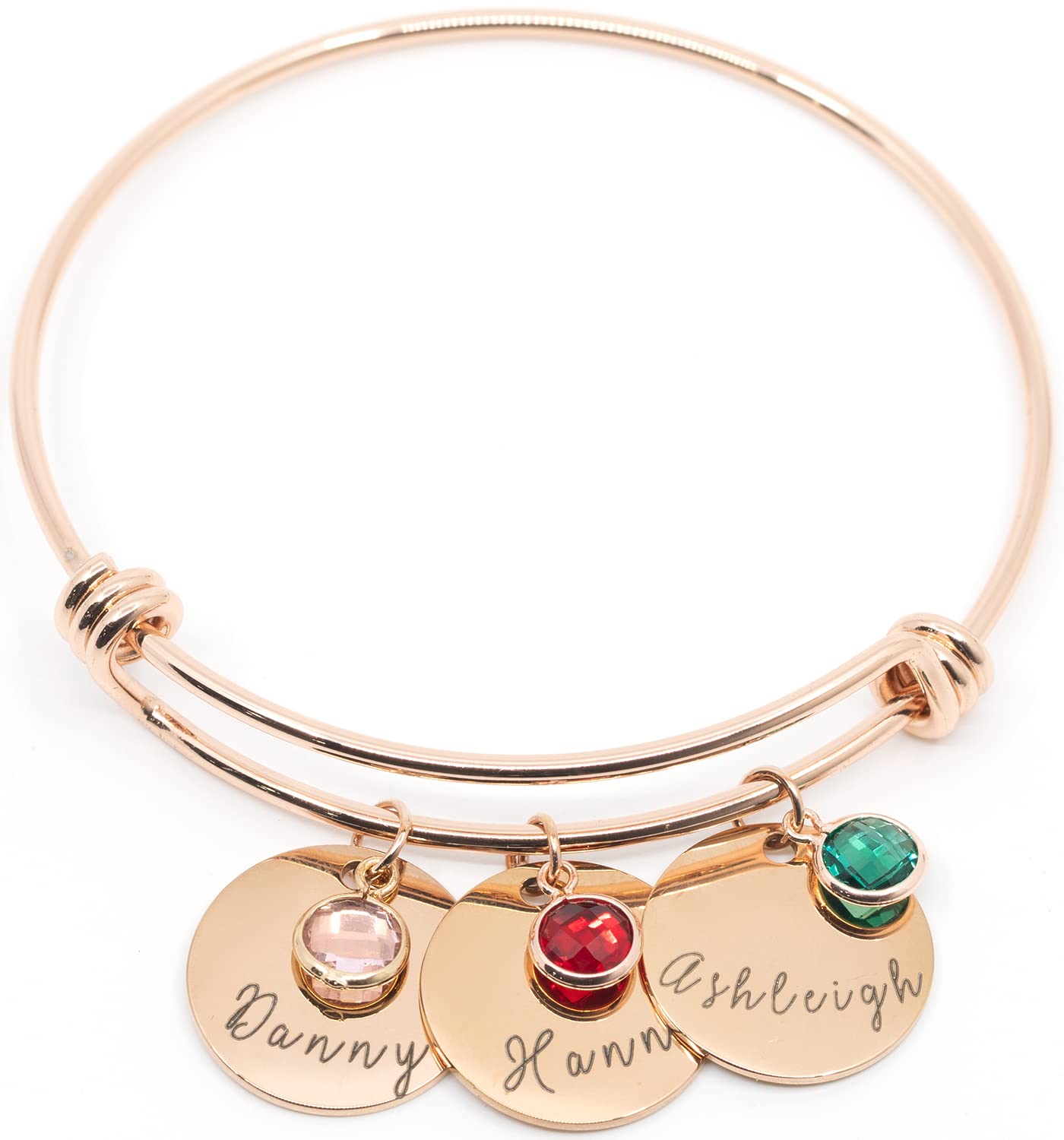 For Her Personalized Mother's Day Gift Custom Birthstone Bracelet