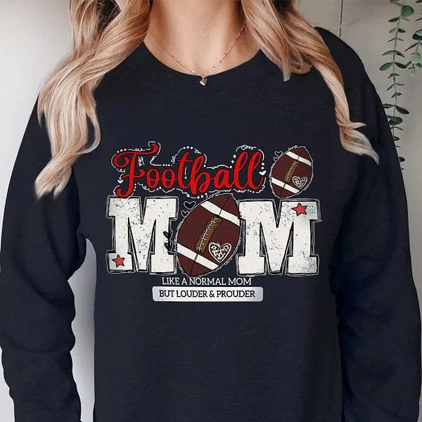 Personalized Colorful Ball Sport Mom Like A Normal Mom Sweatshirt