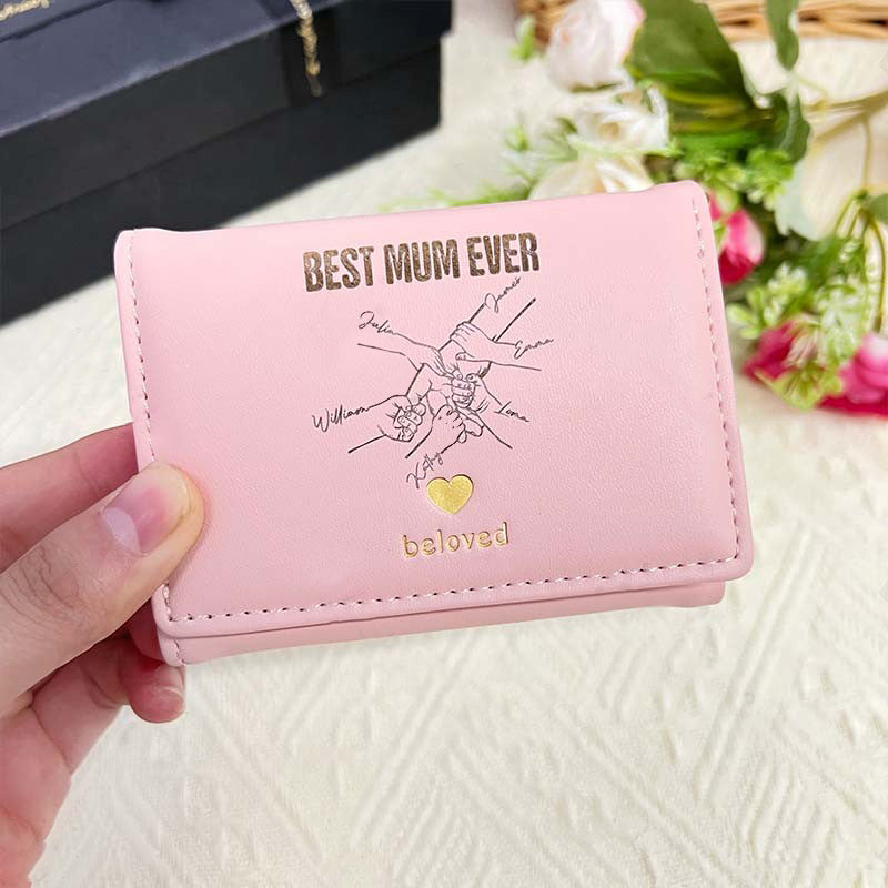 Best Mum Ever Women's Short Wallet Gift For Her