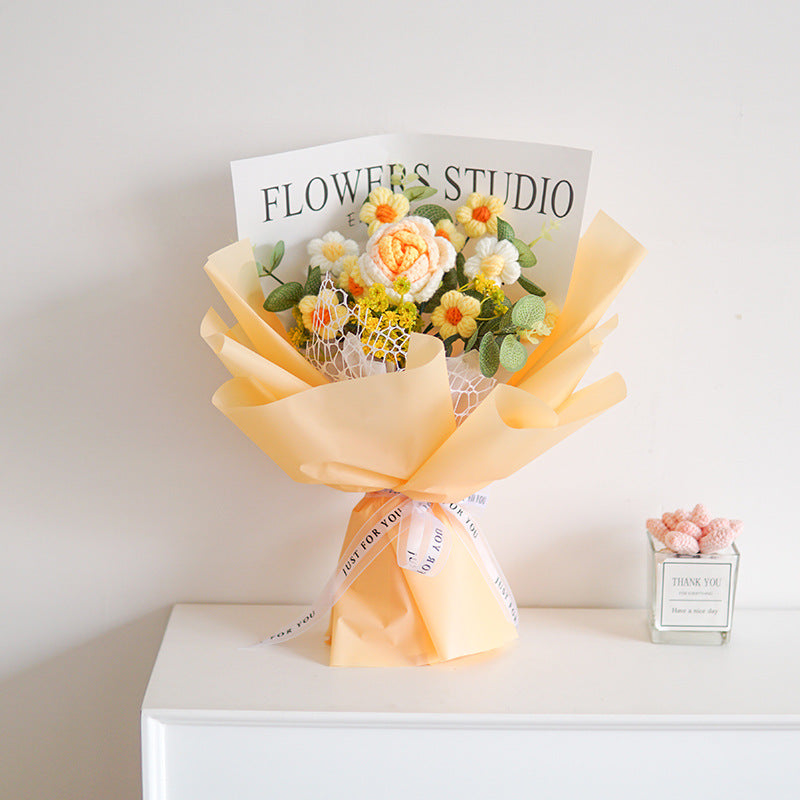 Crochet Flower Bouquet