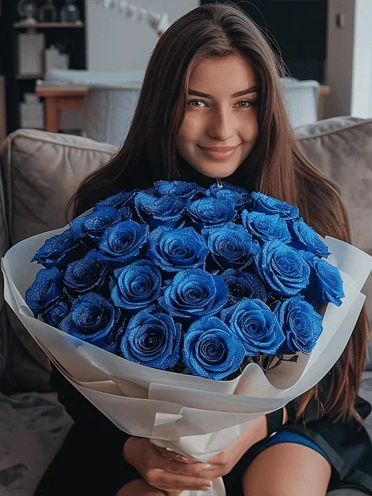💕Bouquet de roses scintillantes💕Bouquet de roses éternelles scintillantes pour couple