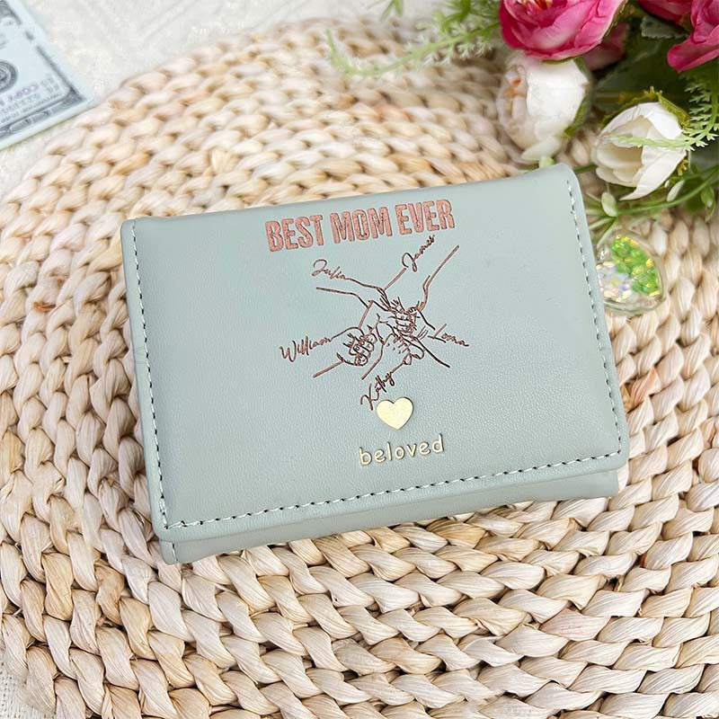 Best Mum Ever Women's Short Wallet Gift For Her