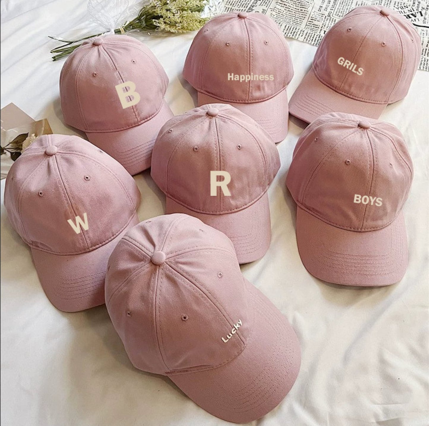 Personalized Embroidered Baseball Caps