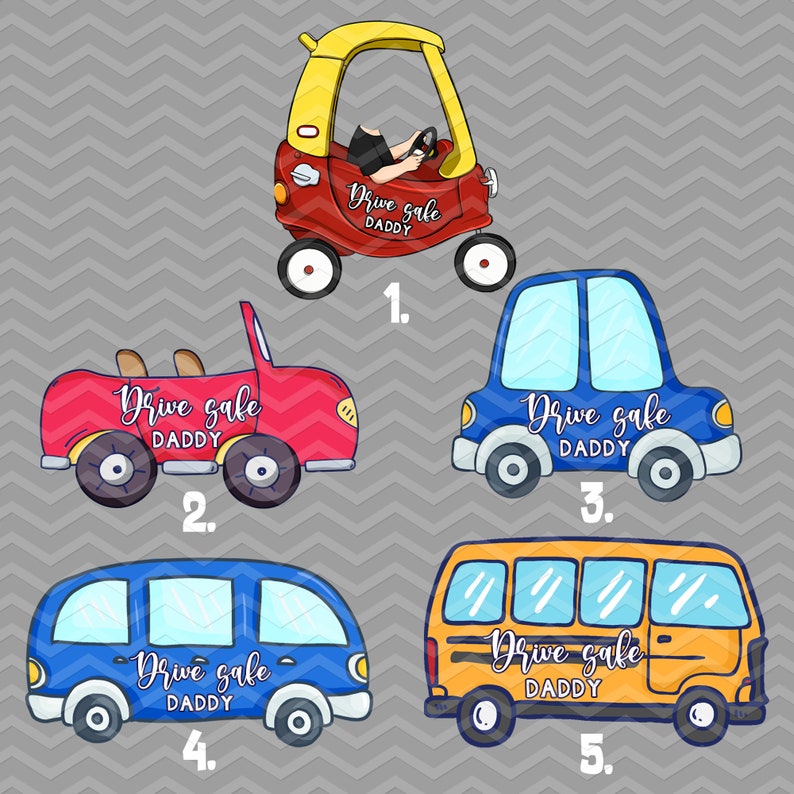 Fathers Day Gifts, Hanging Car Baby Photo Face Custom Air Freshener, Car Accessories, Personalized Drive Safe Daddy Gift For Dad, Papa Gifts