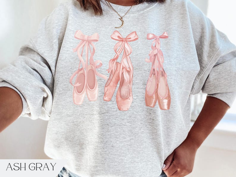 Sweat-shirt Coquette Ballet