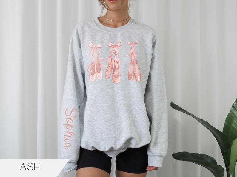 Sweat-shirt Coquette Ballet