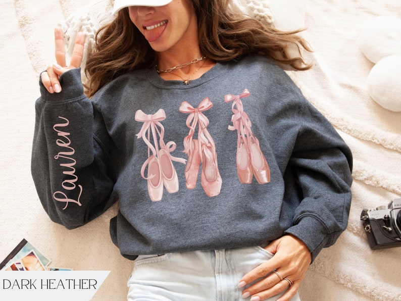 Sweat-shirt Coquette Ballet