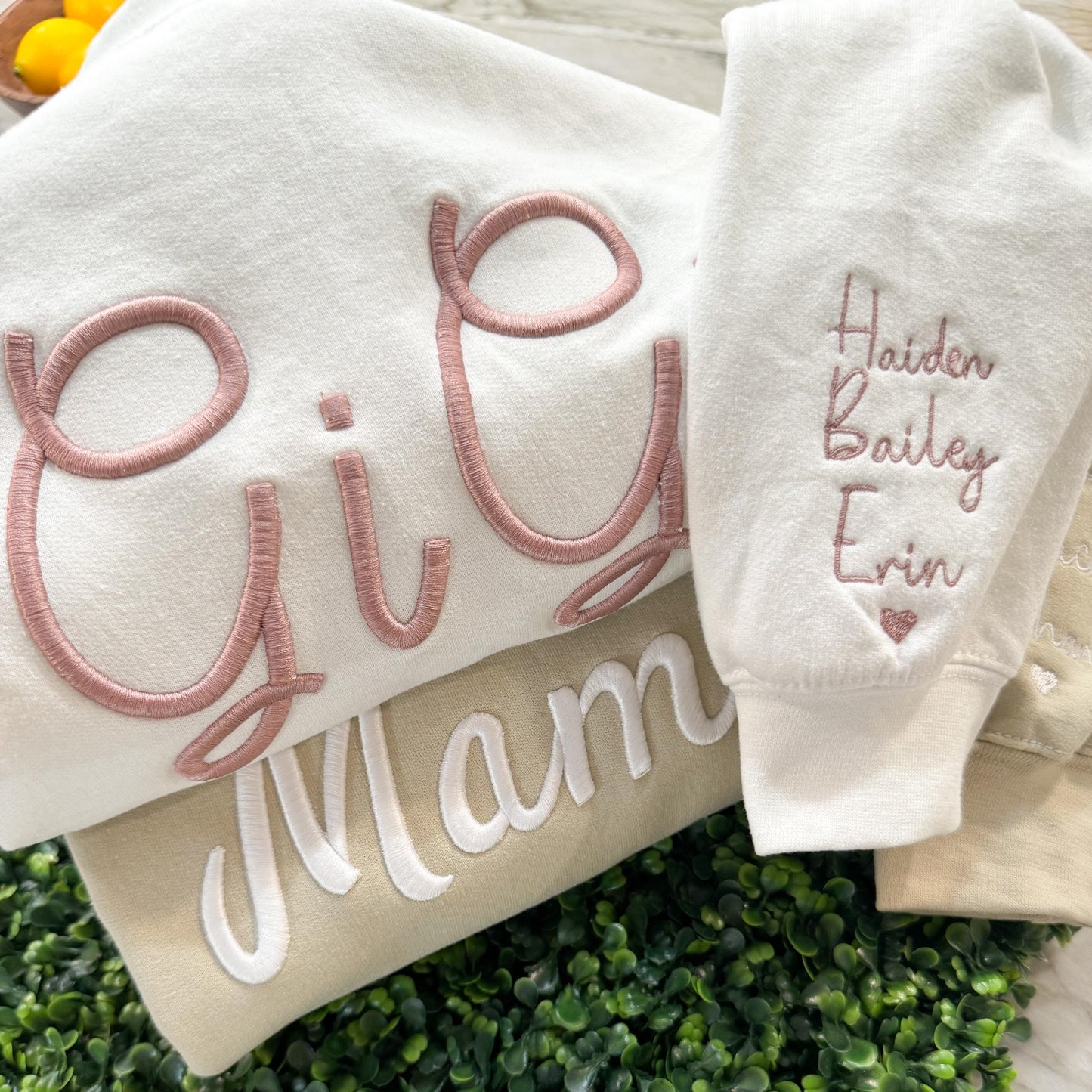 Custom Puff 3D Embroidery Sweatshirt