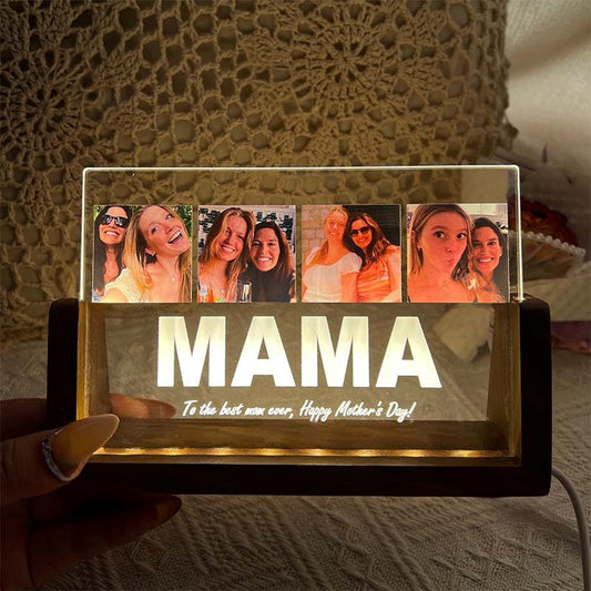To The Best Mom Ever, Happy Mother's Day! - Personalized Acrylic Photos Plaque
