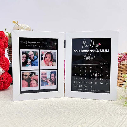 Personalized The Day You Became My Mother Photo Frame