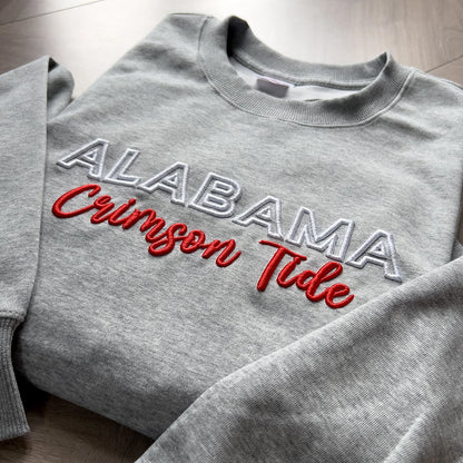 Sweat-shirt d'équipe personnalisé avec broderie 3D PUFF