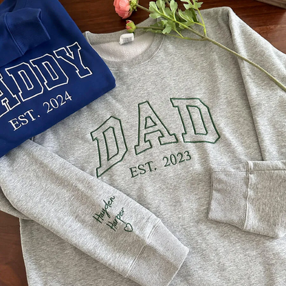 Mothers Day Personalized Mama Embroidered Sweatshirt With Bow Detail