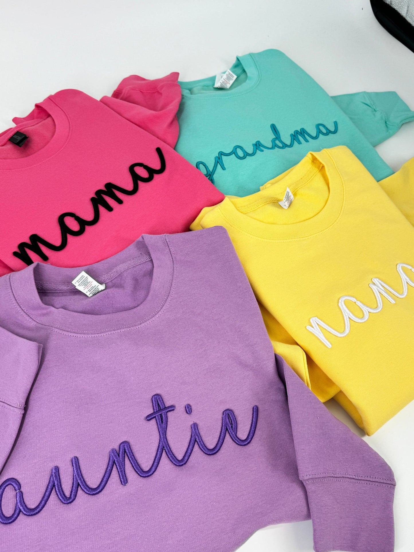 Custom Puff 3D Embroidery Sweatshirt