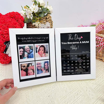 Personalized The Day You Became My Mother Photo Frame