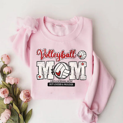 Sweat-shirt personnalisé coloré pour maman sportive comme une maman normale