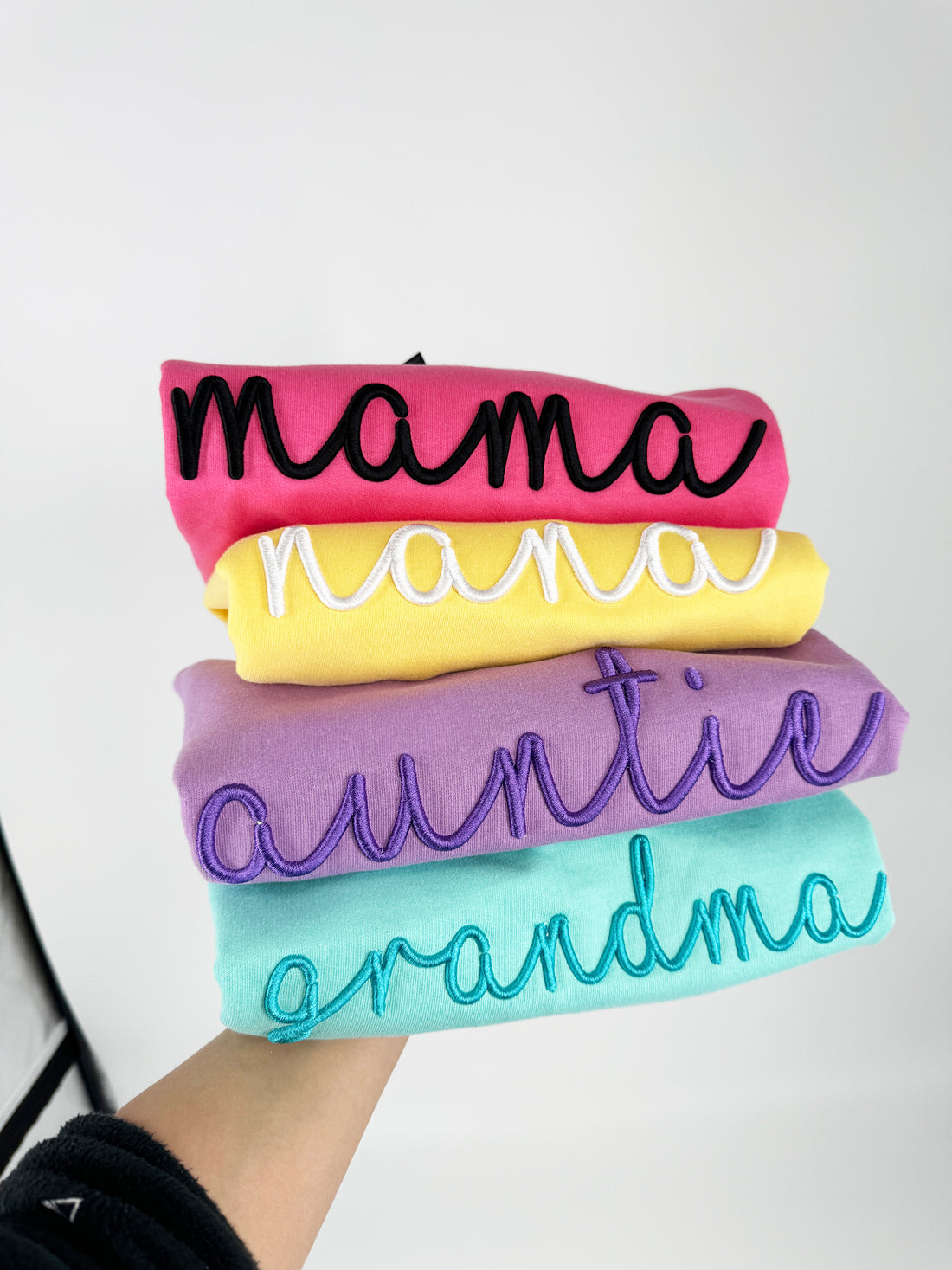 Custom Puff 3D Embroidery Sweatshirt
