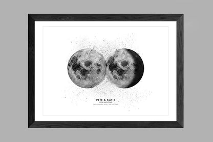 Custom Couple Moon Phase
