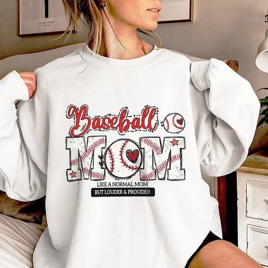 Personalized Colorful Ball Sport Mom Like A Normal Mom Sweatshirt