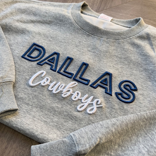 Sweat-shirt d'équipe personnalisé avec broderie 3D PUFF