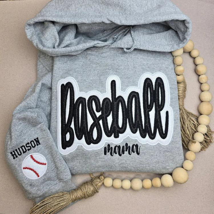 Customized Balls Glitter Mama Sweatshirt, Gift For Sports Lovers, Mama Sweatshirt