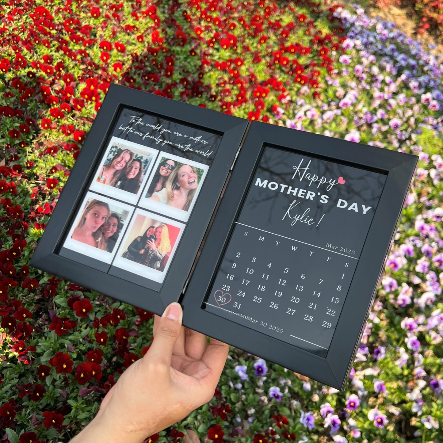 Personalized The Day You Became My Mother Photo Frame