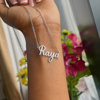 Script Custom Name Necklace