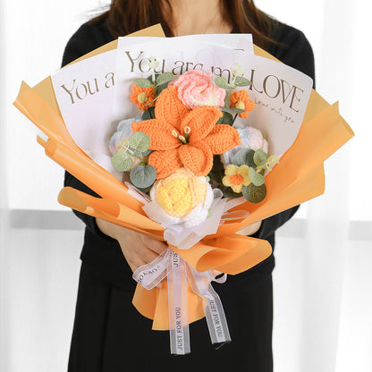 Crochet Flower Bouquet