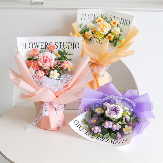 Crochet Flower Bouquet