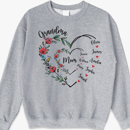 I Love You Forever & Always - Family Personalized Custom Unisex T-shirt, Hoodie, Sweatshirt - Gift For Mom, Grandma
