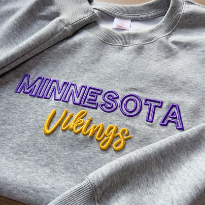 Sweat-shirt d'équipe personnalisé avec broderie 3D PUFF