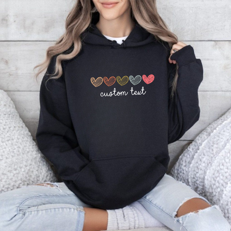 Personalized Cute Heart Shirt