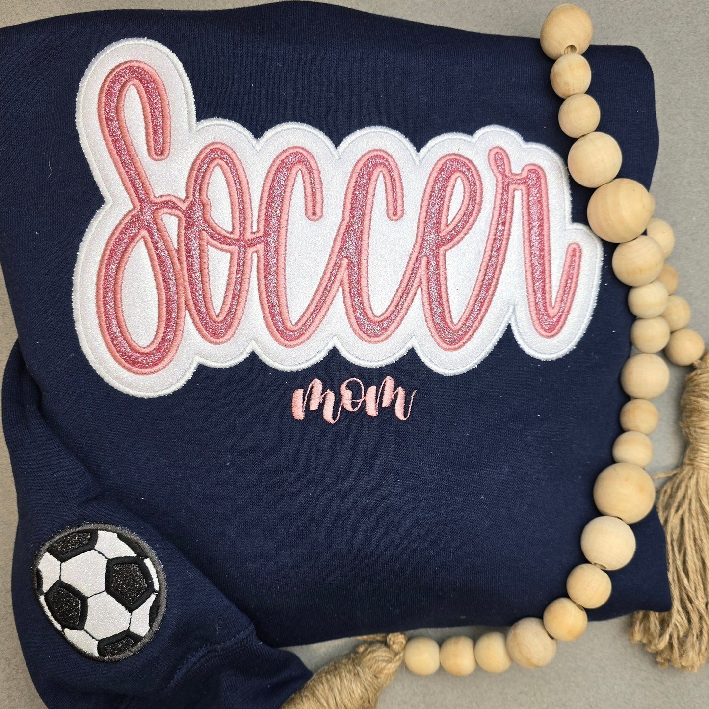 Customized Balls Glitter Mama Sweatshirt, Gift For Sports Lovers, Mama Sweatshirt