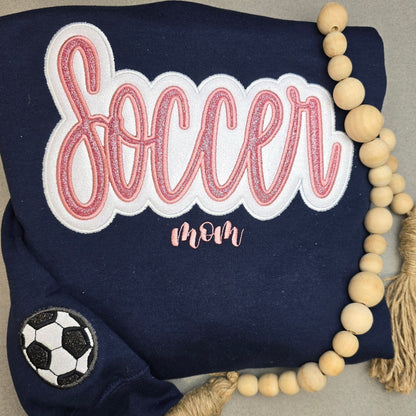 Customized Balls Glitter Mama Sweatshirt, Gift For Sports Lovers, Mama Sweatshirt