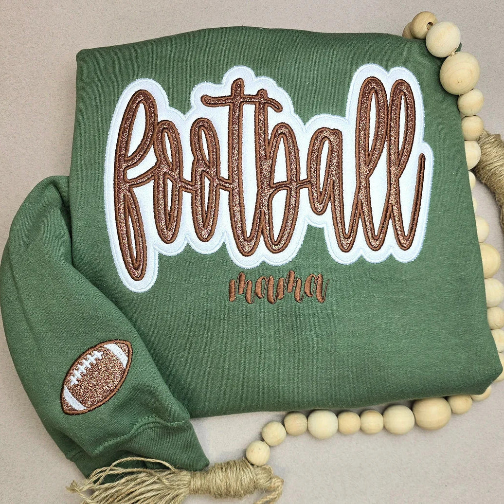 Customized Balls Glitter Mama Sweatshirt, Gift For Sports Lovers, Mama Sweatshirt