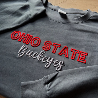 Sweat-shirt d'équipe personnalisé avec broderie 3D PUFF