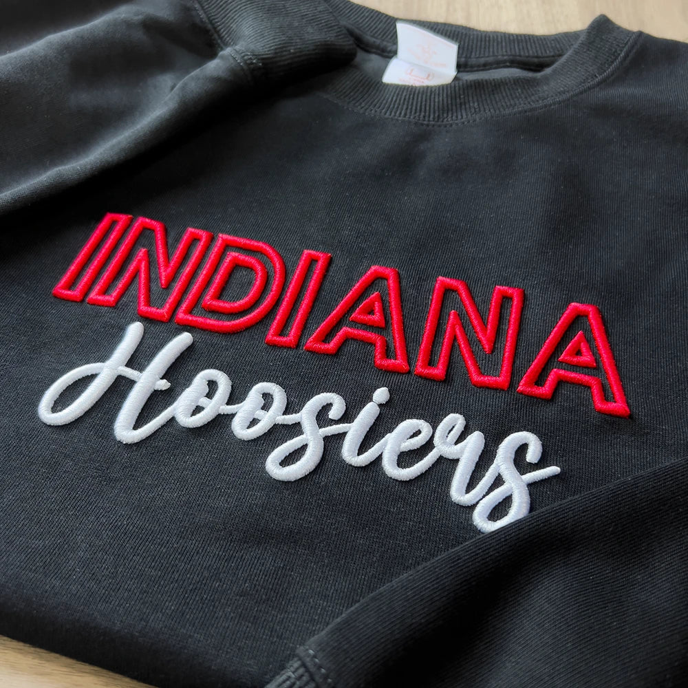 Sweat-shirt d'équipe personnalisé avec broderie 3D PUFF