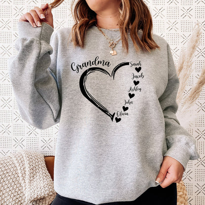 Custom Mama Grandma Sweatshirt/Hoodie/T-Shirt