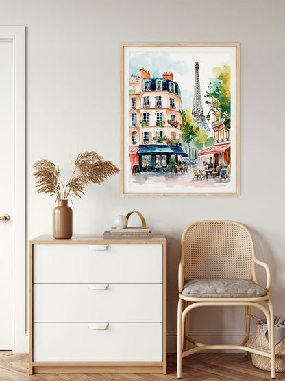 Affiche de voyage personnalisée, impression personnalisée, art mural tendance, voyage rétro, décoration maximaliste, impressions tendance pour dortoir, voyage coloré