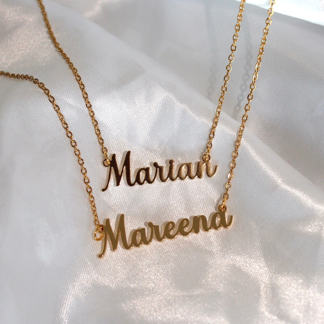 Script Custom Name Necklace